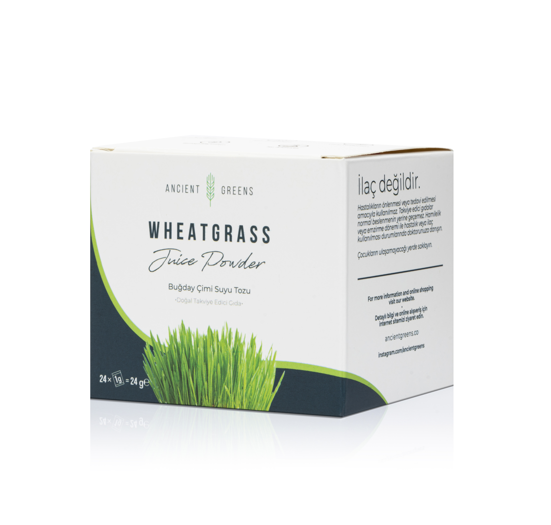 Wheatgrass Juice Powder Sachets