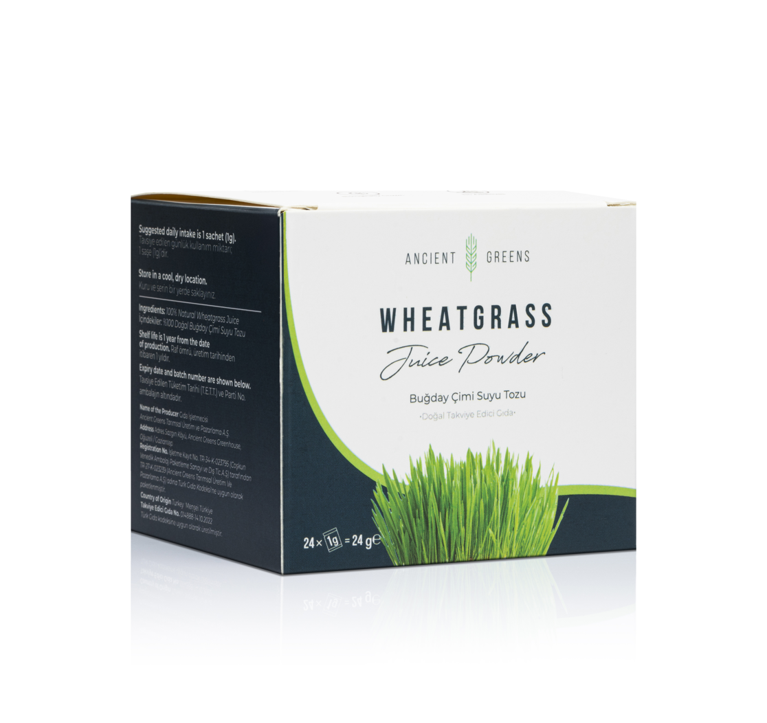 Wheatgrass Juice Powder Sachets